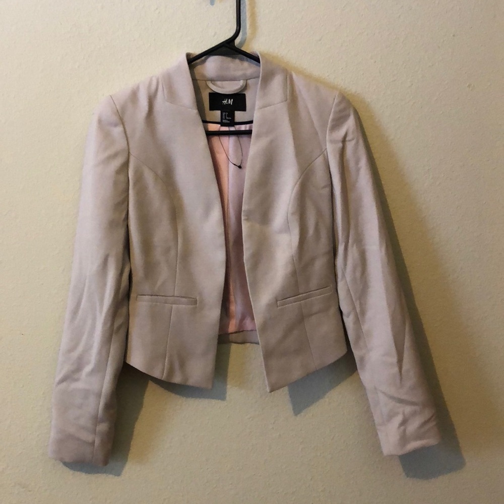 H&M Cream Blazer Size 2